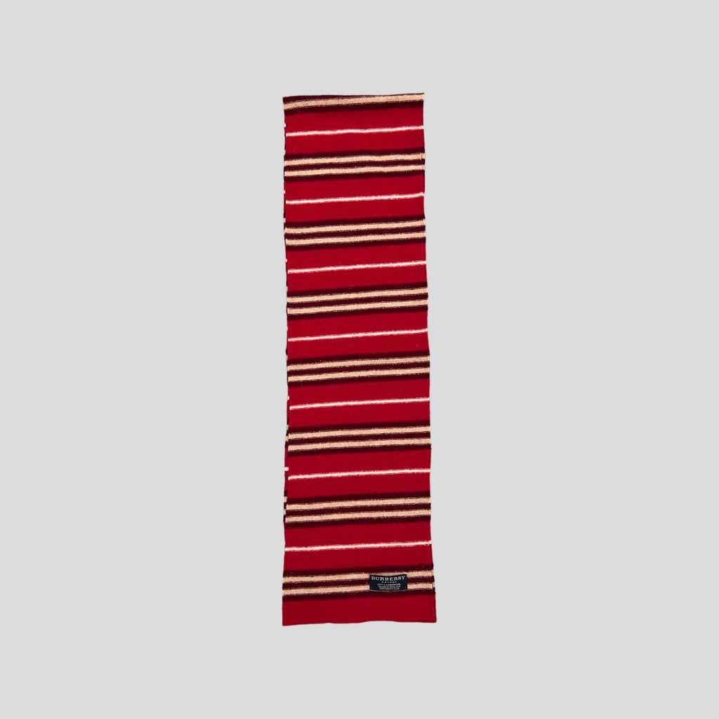 00S BURBERRY WOOL SCARF