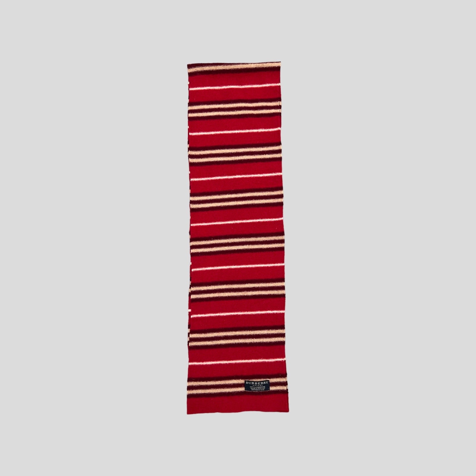 00S BURBERRY WOOL SCARF